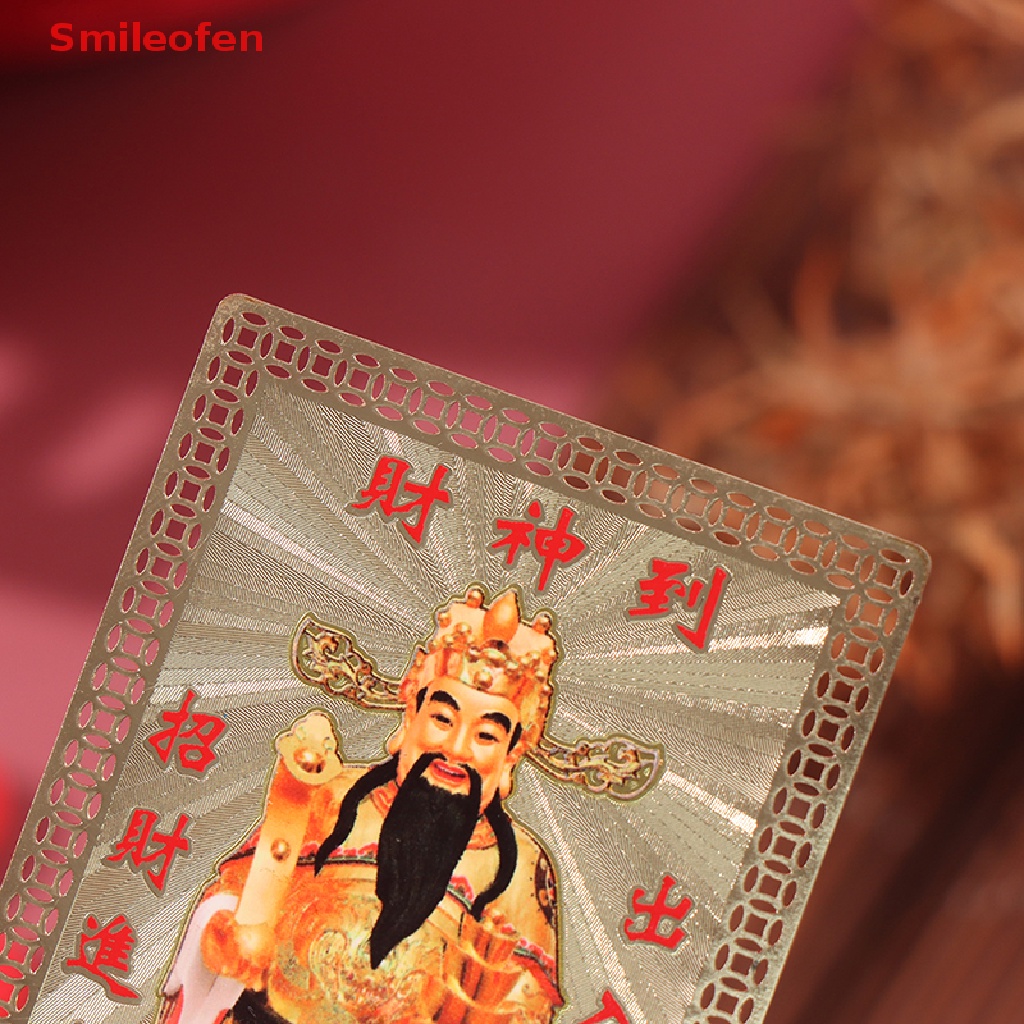 Bộ Thẻ Vàng Đồng May Mắn Phong Thủy Trang Trí Nhà Cửa Mới