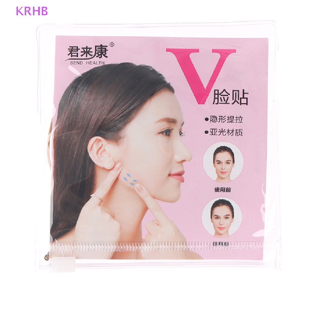 Miếng Dán Nâng Cơ Mặt Và Mắt Chống Nếp Nhăn Tạo Khuôn Mặt Chữ V Tiện Dụng Mới