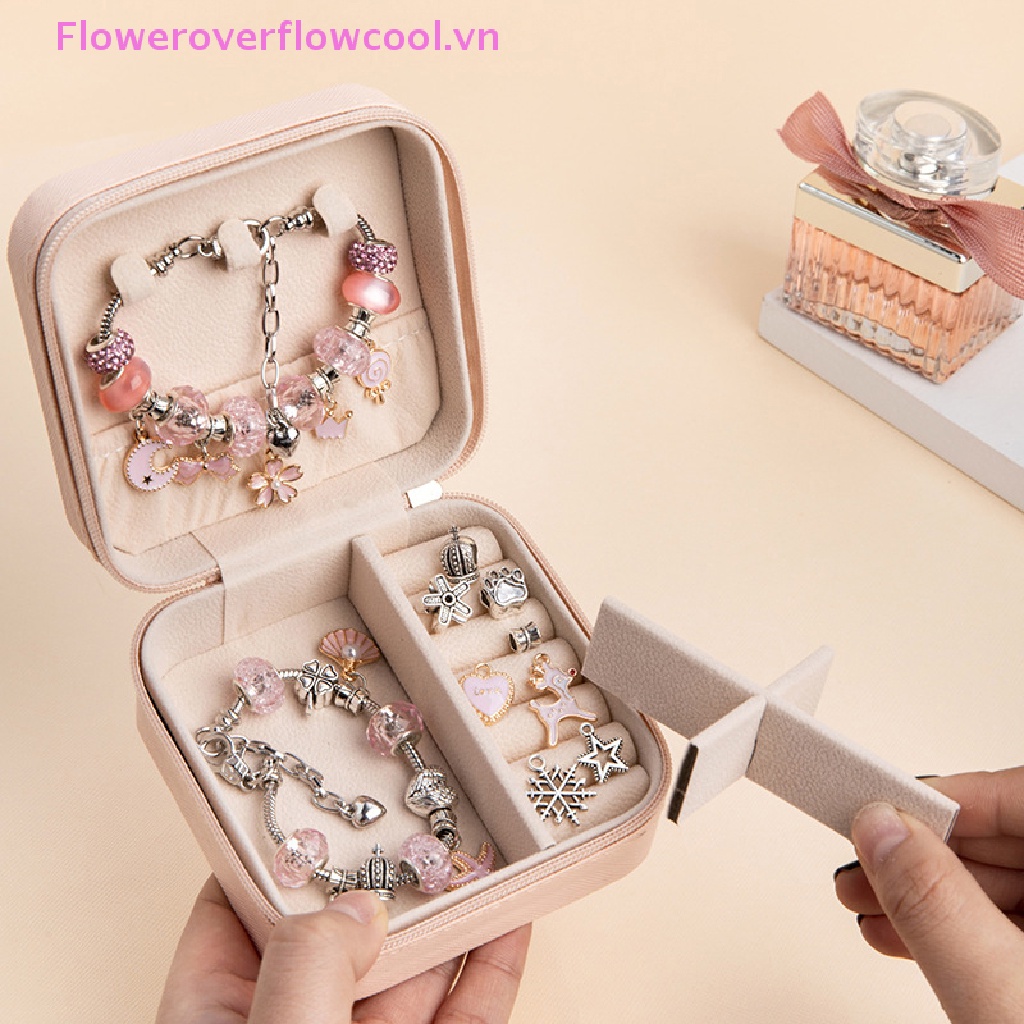1 Bộ Hạt Xỏ Vòng Tay Trang Sức Sáng Tạo DIY Dành Cho Bé Gái