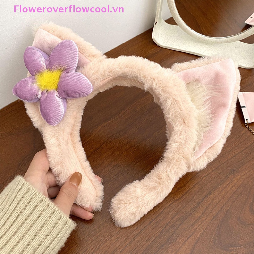 Fofc Băng Đô Cài Tóc Nhỏ Nhắn Hình Cáo Linabell Fox Stellalou Duffy Màu Hồng Dành Cho Bộ Sưu Tập Thượng Hải Bán Chạy