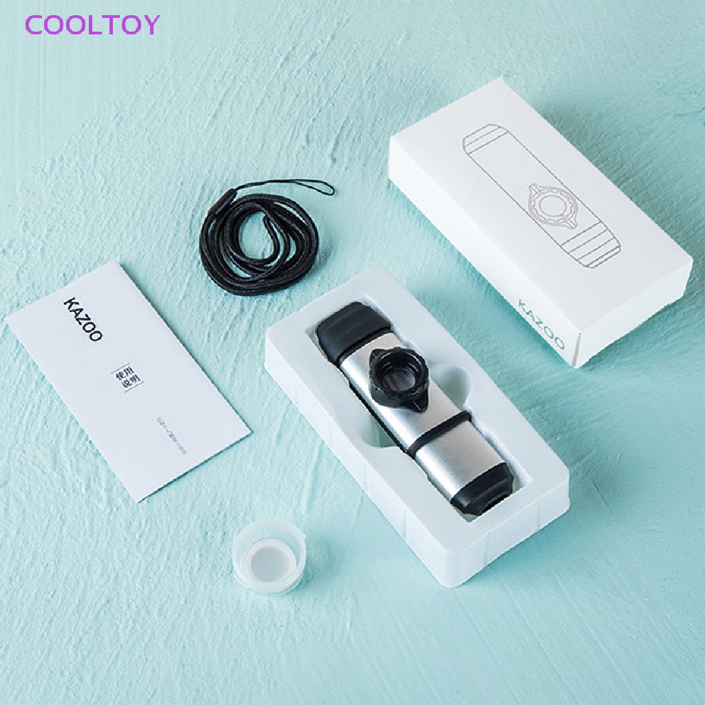 Cooltoy 1 Nhạc Cụ Kèn Kazoo Bằng Hợp Kim Nhôm Chuyên Nghiệp Kazu Woodwind Đồ Chơi