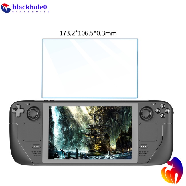 Bộ 2 Kính Cường Lực Chống Trầy Cho Máy Chơi Game Hơi Nước Cầm Tay