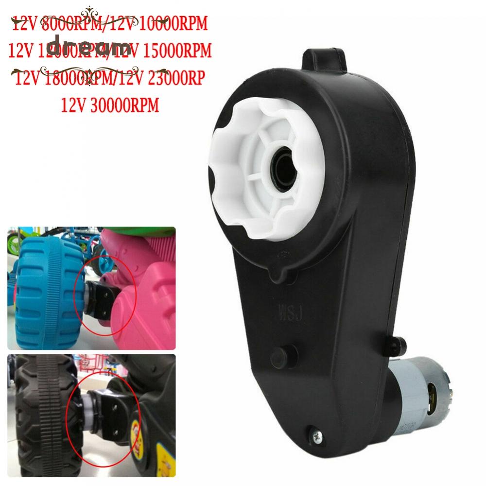 【DREAMLIFE】Electric Gearbox PP Part 12V 8000-30000RPM Assembly Category Practical
