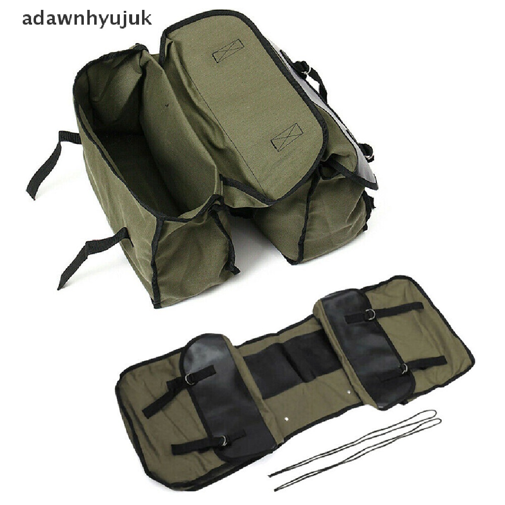 Túi Canvas Đựng Đồ Chống Thấm Nước Gắn Yên Xe Mô Tô Adwnhyujuk