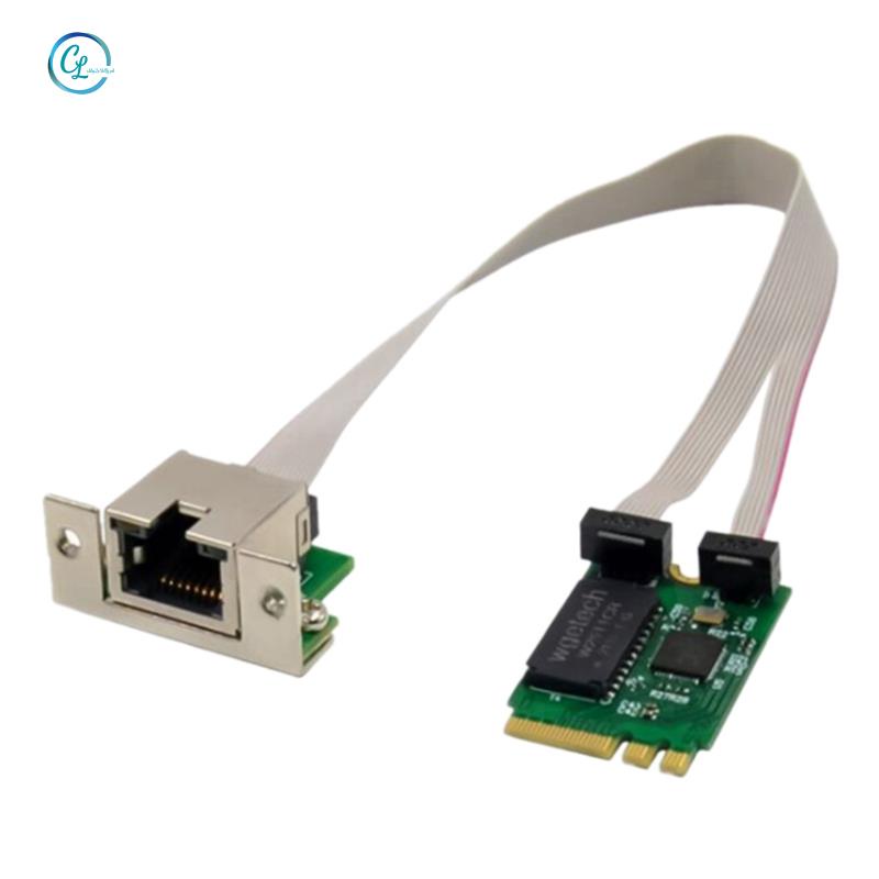 Card Mạng M.2 A + E 2.5G Ethernet Adapter 2.5G / 1G / 100M M.2 8125B COM