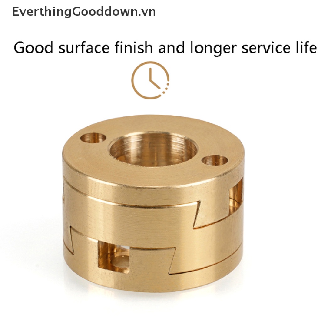 Khớp Nối Trục Tròn T8 Z Bằng Đồng Thau Cho Máy In 3D T8 Z-axis vn