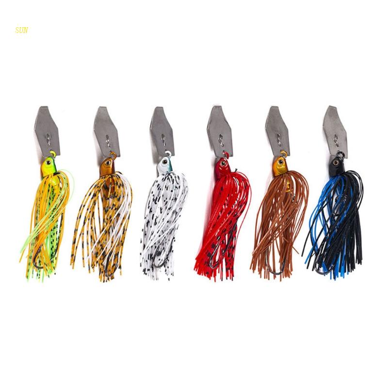 Set 6 Mồi Giả Nhử Cá 10cm 11g Bằng Nhựa Pvc Chất Lượng Cao