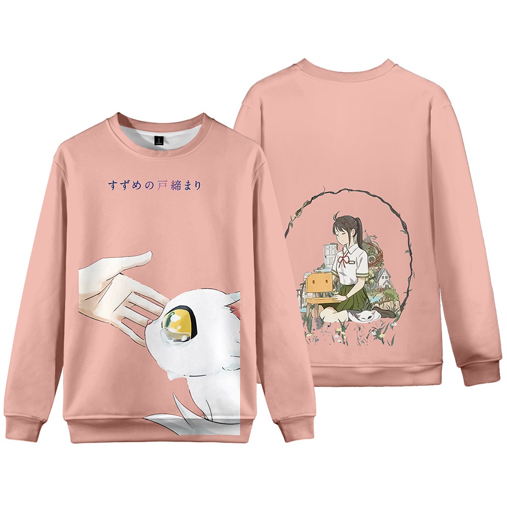 Áo Hoodie Tay Dài In Họa Tiết Anime 3D Thời Trang Cho Nam Và Nữ