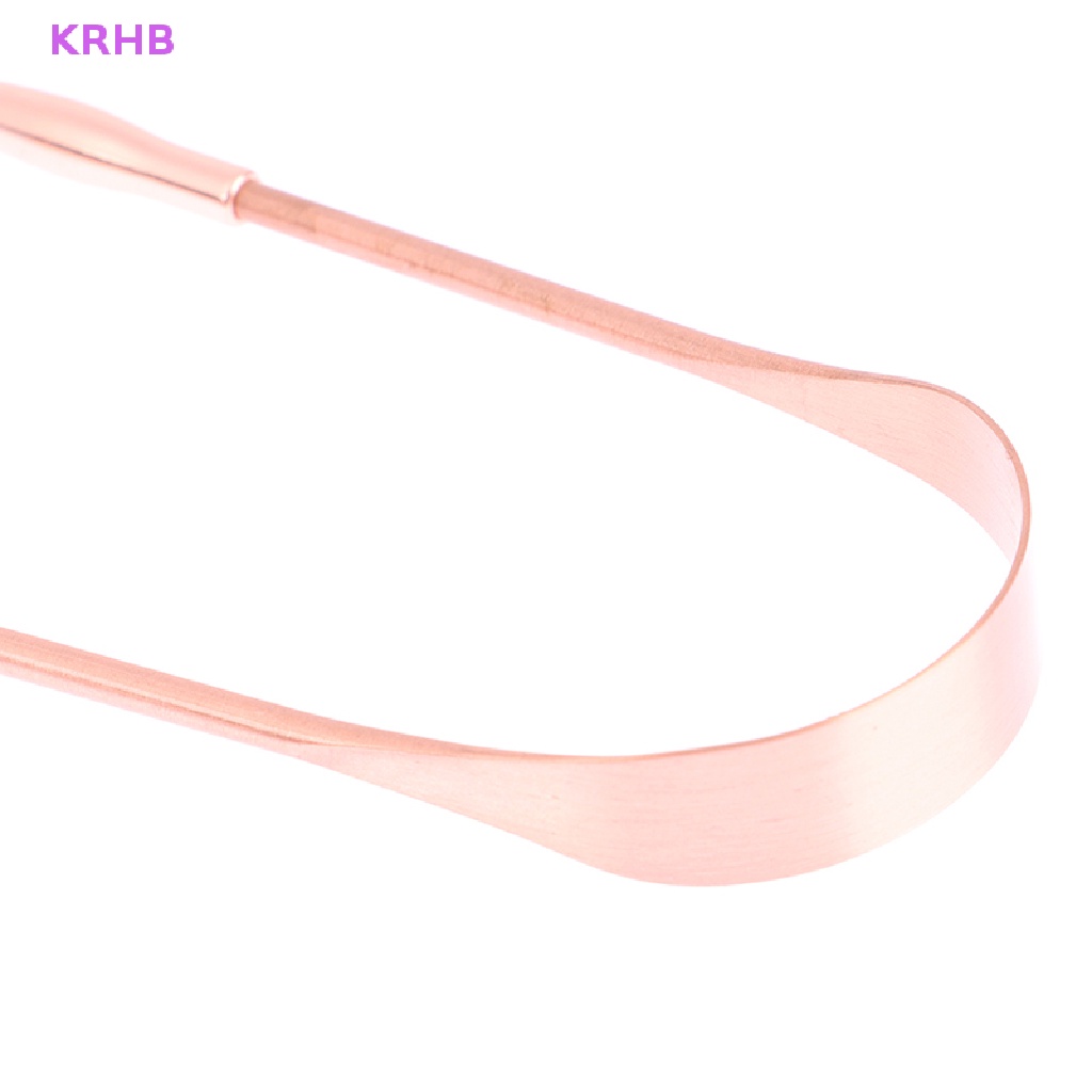 1 Dụng Cụ Nạo Lưỡi Bằng Đồng Làm Sạch Thông Hơi Mới