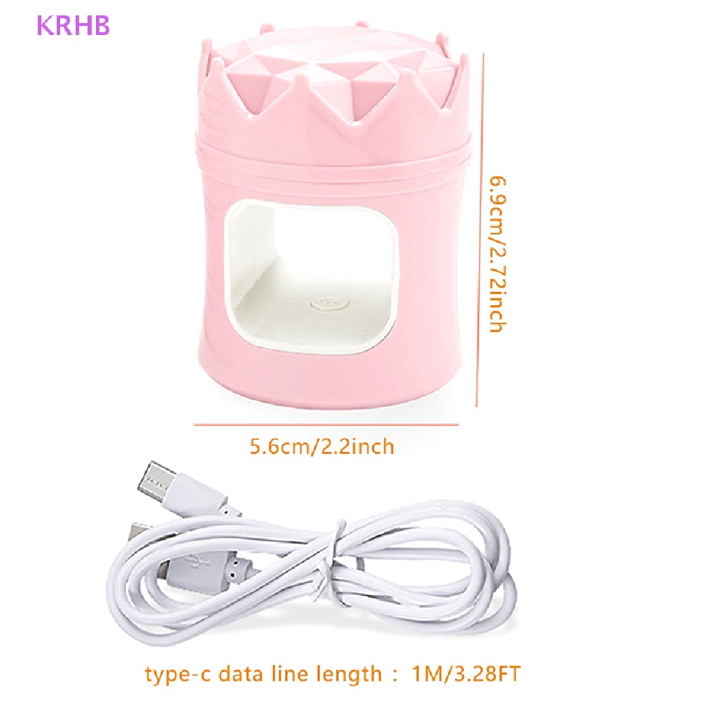 Đèn LED Hong Khô Sơn Móng Tay Bằng Tia UV Mới