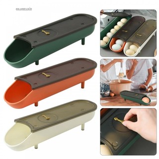 【GRCEKRIN】Egg Rack Family Food Storage Containers Kitchen Organization Egg Storage Box
