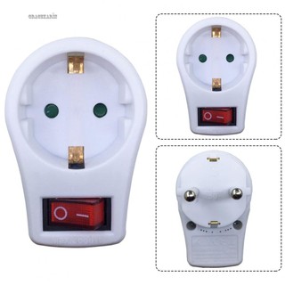 【GRCEKRIN】NEW Socket-Outlet With Switch Socket Adapter Eu Power-Converter Extension Socket