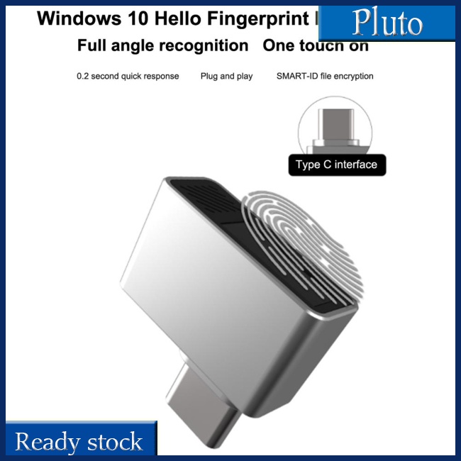 Mới Máy Quét Vân Tay Cổng Usb Type C Tương Thích Windows Win7 / 10