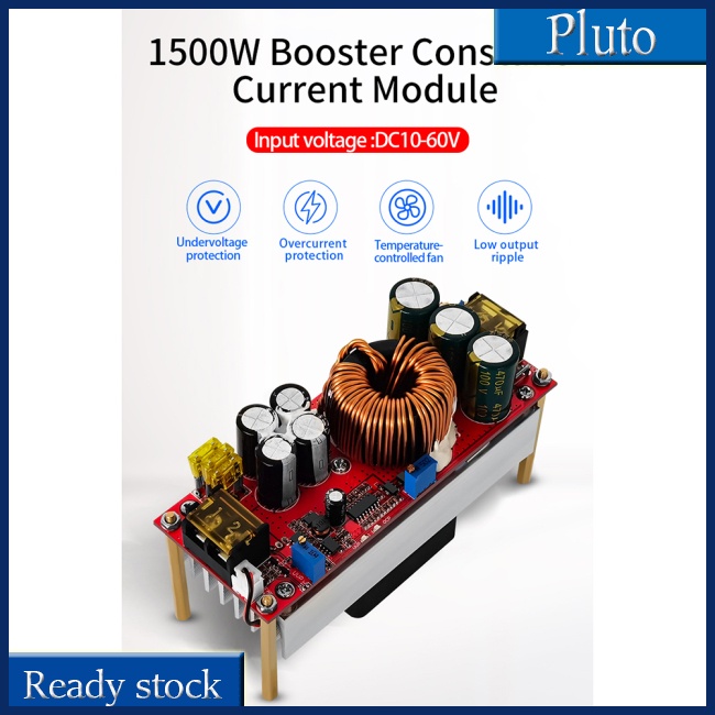 Bảng Mạch Tăng Áp 1500W DC-DC 30A Từ 12-48v Lên Đến 24-72v