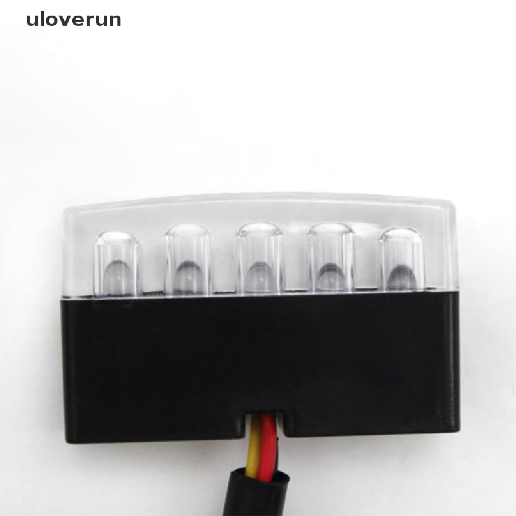 Đèn LED Mini 12V 5 Bóng Gắn Đuôi Xe Mô Tô Chuyên Dụng