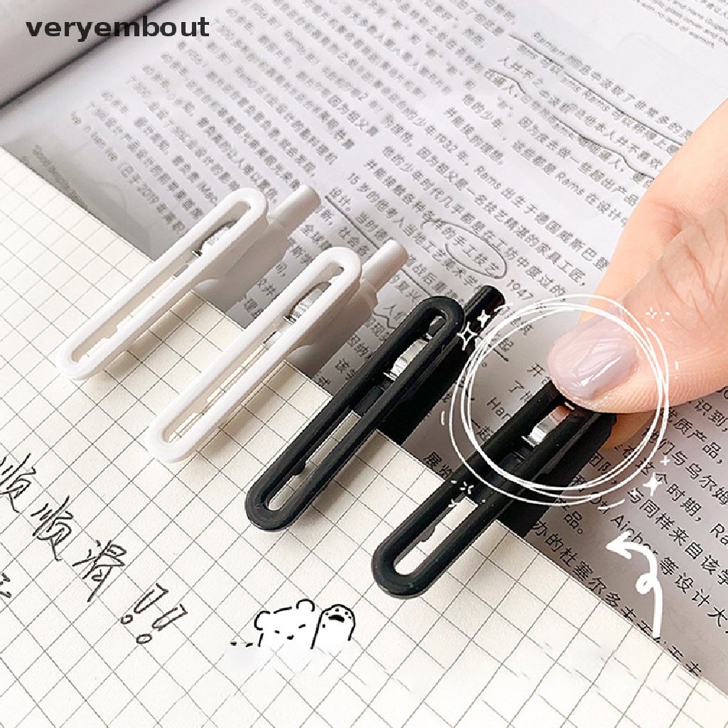 Set 6 Bút Bi Mực Đen Ngòi 0.5mm