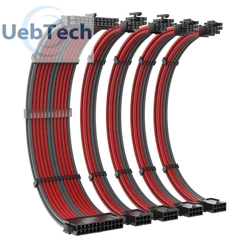 Dây Cáp Mở Rộng Bo Mạch Chủ CPU GPU 24Pin 8P 6 + 2P EPS PCI-E