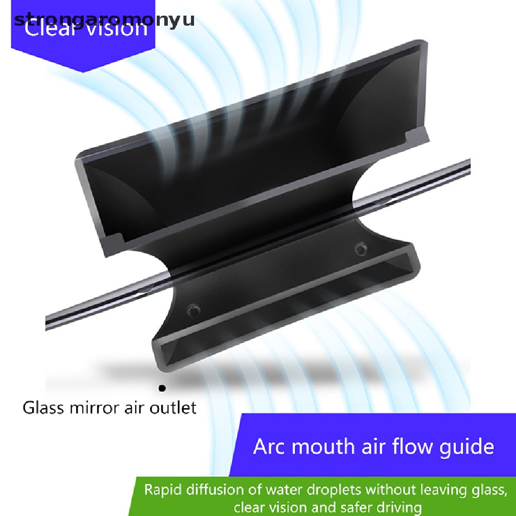 Bộ 2 Miếng Dán Bảo Vệ Gương Chiếu Hậu Xe Hơi Chống Thấm Nước Mưa Tiện Dụng