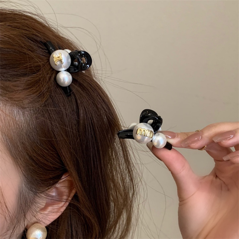 Kẹp Tóc Mái Cỡ Nhỏ Đính Ngọc Trai Sang Trọng Thời Trang