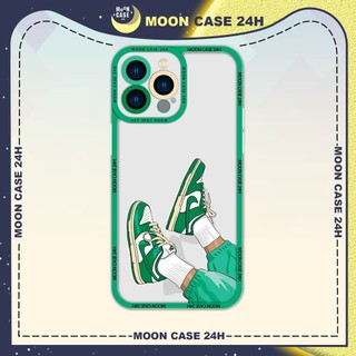 Ốp lưng iphone MOON CASE 24H Hinh Đôi Giày Jordan Xanh Lá ip 8/x/xs/xsmax/11/12/13/14pro/plus/promax