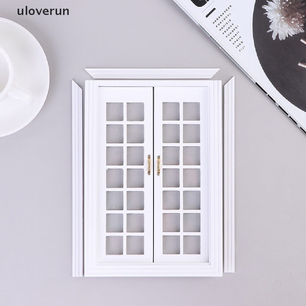 Cửa Sổ Mini Tỉ Lệ 1: 12 Dùng Để Trang Trí Nhà Búp Bê