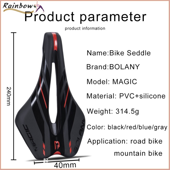 Yên Xe Đạp Leo Núi Rỗng Thoáng Khí Thoải Mái Chống Thấm Nước Chống Sốc