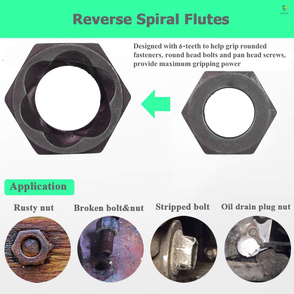 Set 11 Dụng Cụ Tháo Bu Lông 9-19MM Chuyên Dụng Chất Lượng Cao