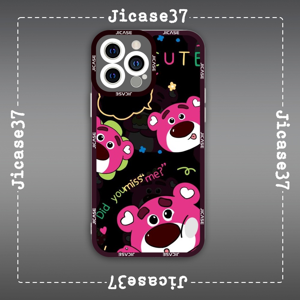 Ốp lưng iphone Cute Case Gấu Bông Lotso Toy Story 3 Collage Tặng Kèm Phụ Kiện Túi Xách MK Hình Cute Case