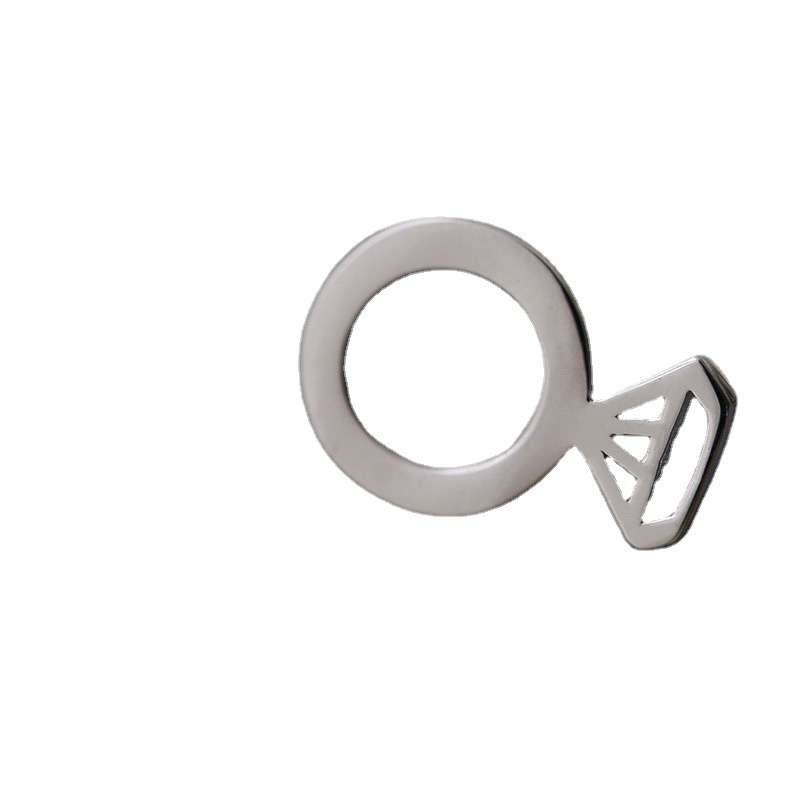 Bông Tai Tròn Đính Kim Cương Sáng Tạo Thời Trang Cho Nữ