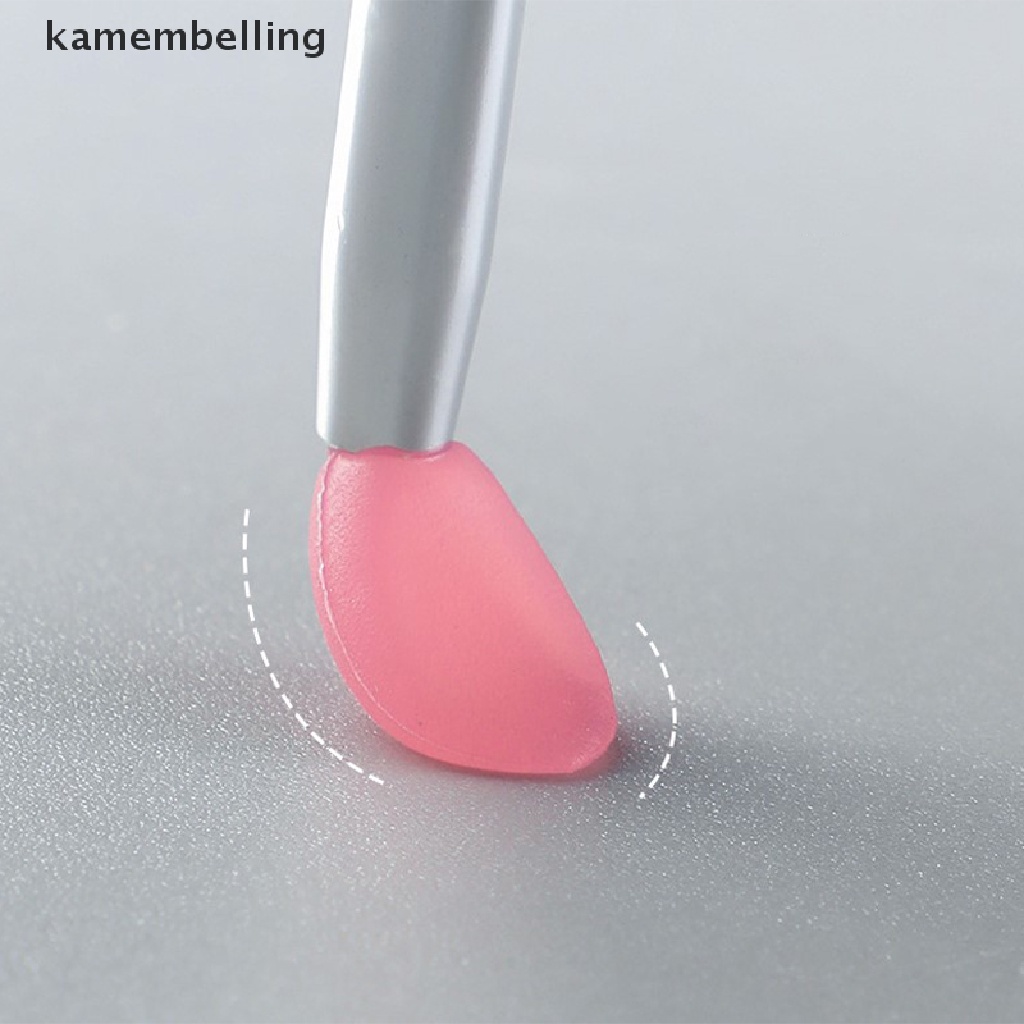 1 Cọ Silicone Dùng Quét Mặt Nạ Môi Chống Bụi Tiện Dụng