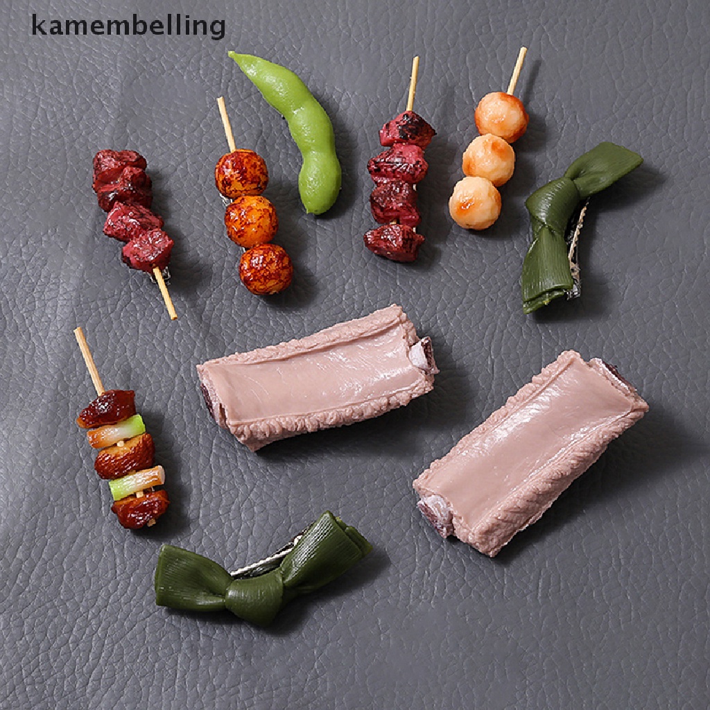 Kamembelling Kẹp Tóc Hình Thức Ăn Vui Nhộn Cho Bé