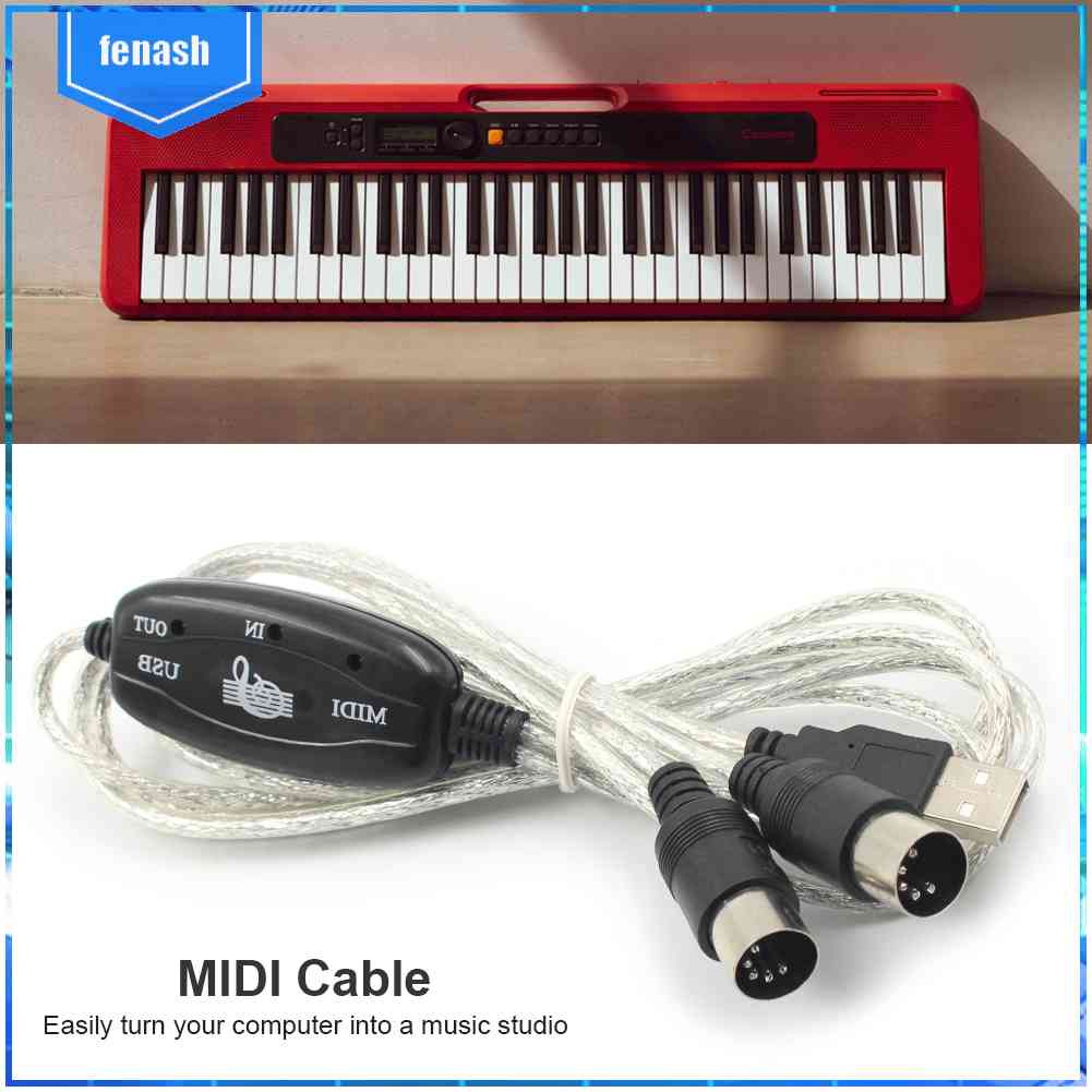 Bộ Chuyển Đổi Bàn Phím Điện Tử Kết Nối MIDI Sang Cổng USB Chuyên Nghiệp