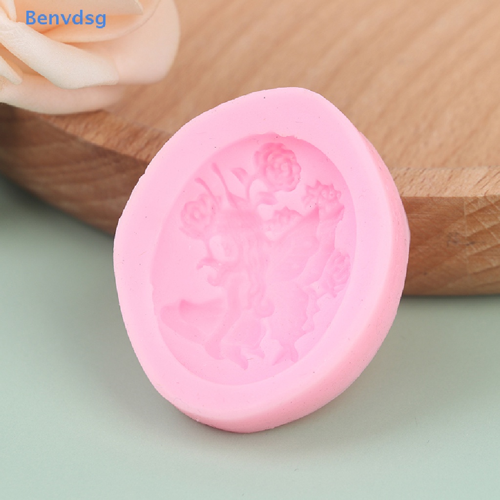 Khuôn Silicone Tạo Hình Nàng Tiên Trang Trí Bánh Kẹo / Xà Phòng