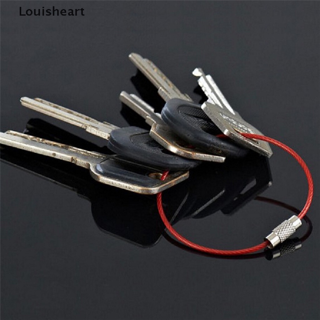 Bộ 5 Dây Móc Khóa Bằng Thép Không Gỉ Louisheart TFG