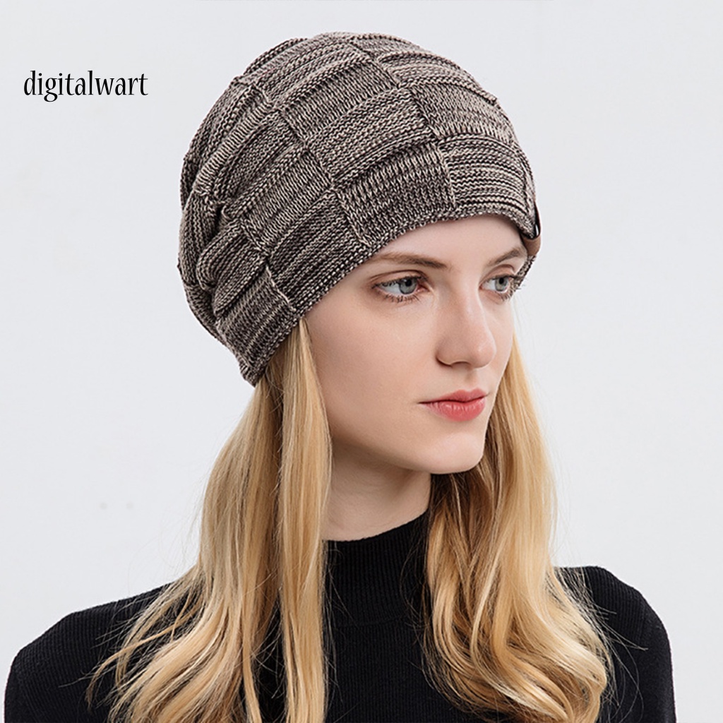 Kỹ Thuật Số| Mũ Tai Bèo Phủ Lông Dày Dặn Màu Sắc Trơn Không Vành Chống Gió Thời Trang Thu Đông Cho Nữ