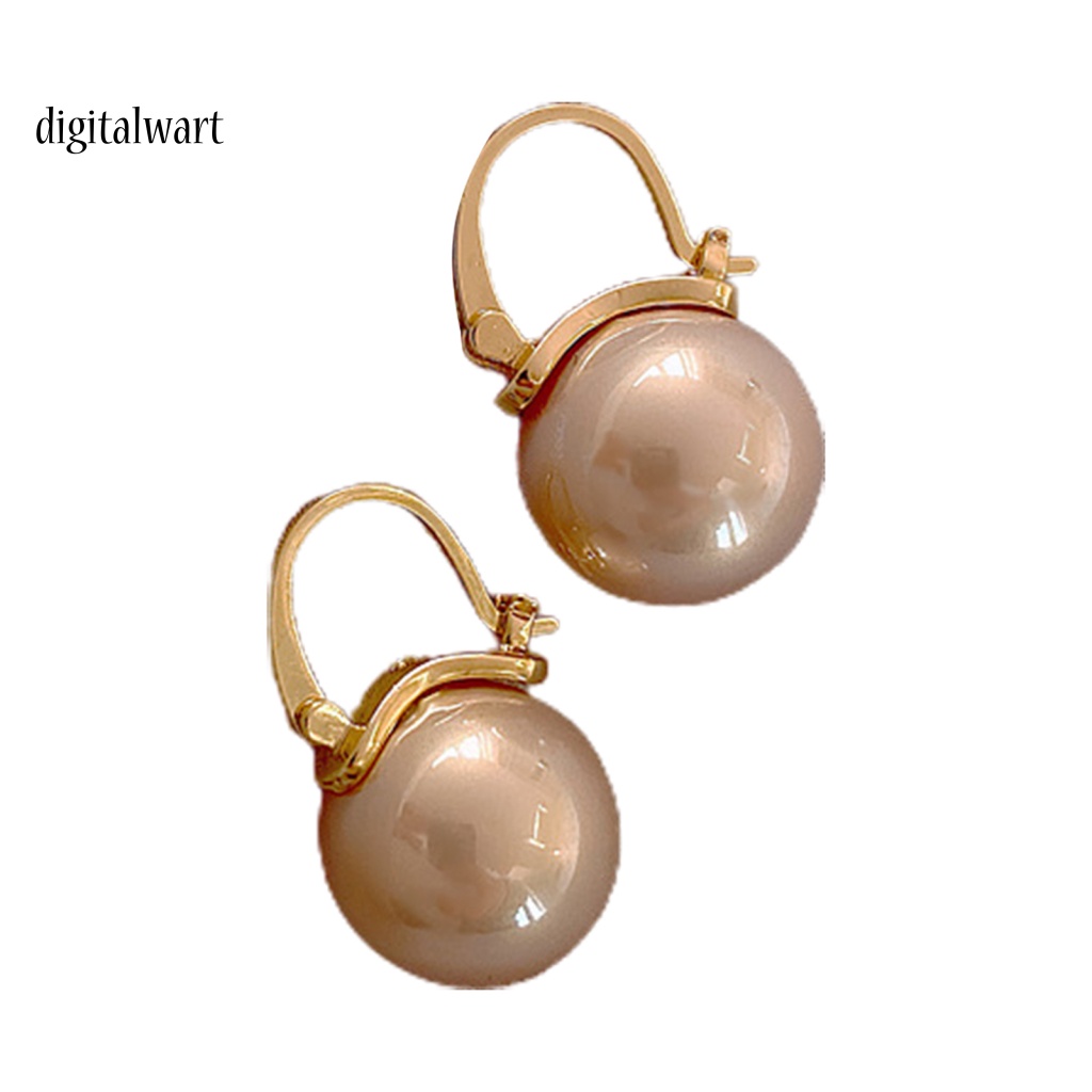 Kỹ Thuật Số| 1 Đôi Bông Tai Đính Ngọc Trai Giả Tinh Tế Bắt Mắt Thích Hợp Cho Hoạt Động Ngoài Trời