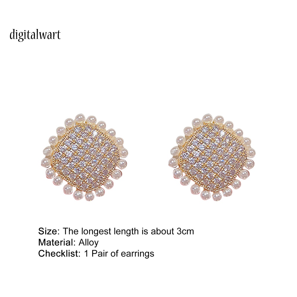 Kỹ Thuật Số| 1 Đôi Bông Tai Dài Hình Nơ Đính Ngọc Trai Giả Dành Cho Nữ Dự Tiệc