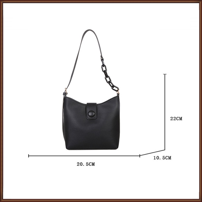 Túi Xách Da Đeo Vai Đa Năng Có Khóa Kéo Thời Trang Cho Nữ