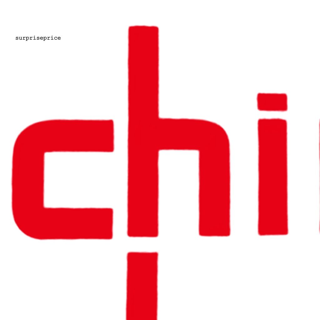 Sticker Phản Quang Tự Dính Chống Thấm Nước Họa Tiết Trung Hoa Có Thể Tháo Gỡ Trang Trí Xe Hơi DIY