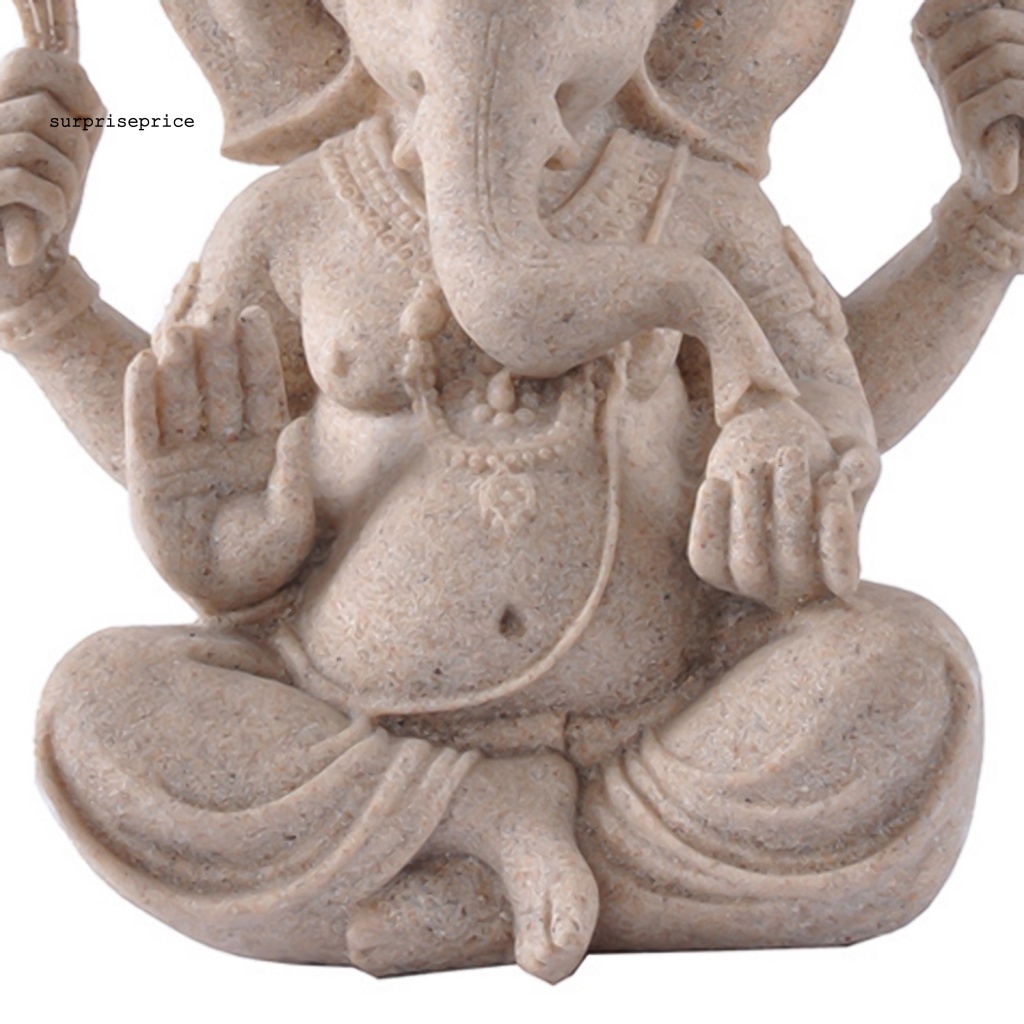 Tượng Voi Bí Ẩn Bền Cổ Điển Điêu Khắc Trang Trí Nhà Ở / SPA