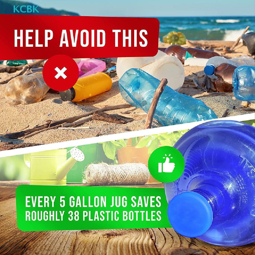 1 Nắp Đậy Bình Nước Bằng Silicone 5 Gallon