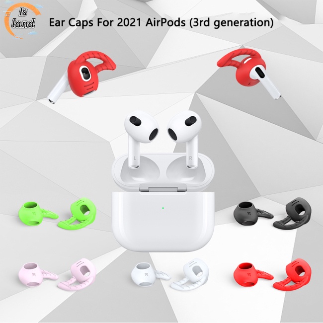 Vỏ Bảo Vệ Hộp Sạc Tai Nghe Airpods (3rd Gen) Bằng Silicon Chống Thất Lạc Tiện Dụng Cho 2021