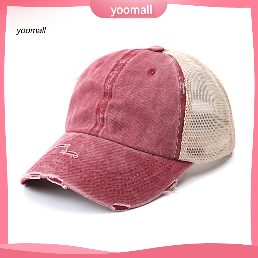 Mũ Lưỡi Trai Thể Thao Chống Tia UV Phối Lưới Thời Trang Mùa Hè