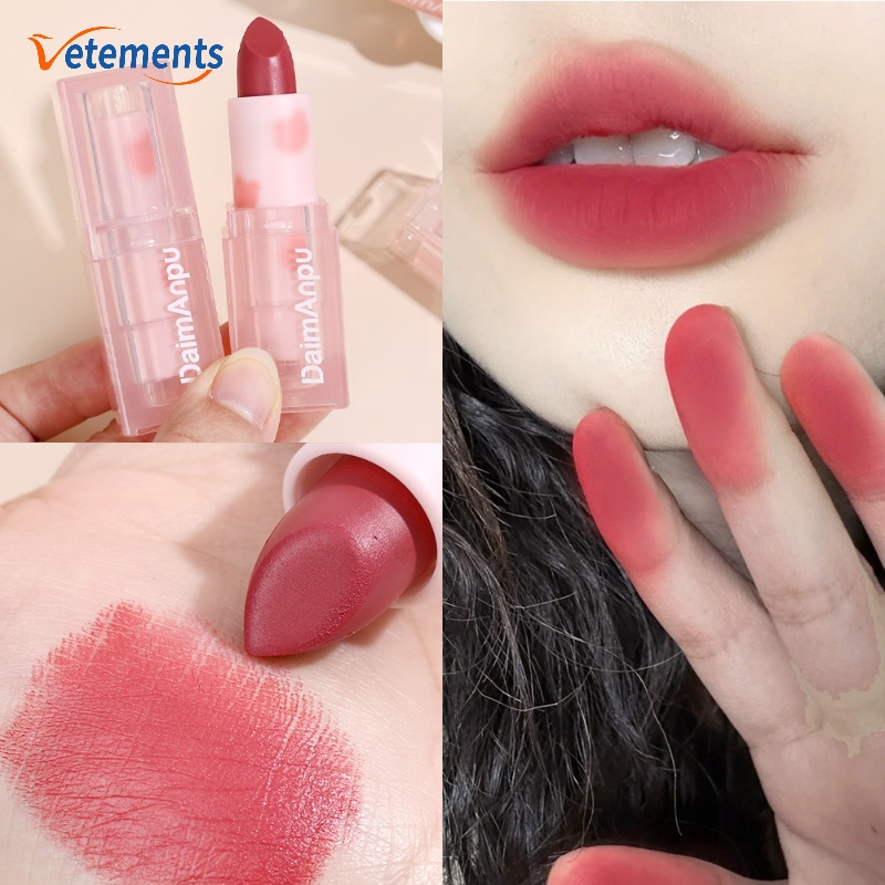 Son Môi 4 Màu Sắc Tùy Chọn Dễ Lên Màu Lâu Trôi Chống Thấm Nước Chống Dính / Dưỡng Ẩm