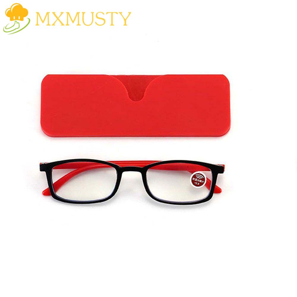 Kính Đọc Sách Gọng Vuông Tiện Lợi Dành Cho Nam MXMUSTY