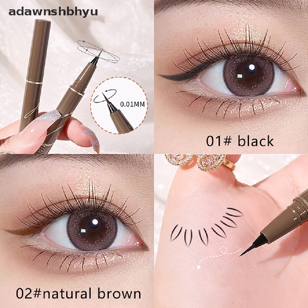 1 Bút Kẻ Mắt adawnshbhyu Dạng Lỏng Chống Thấm Nước Lâu Trôi
