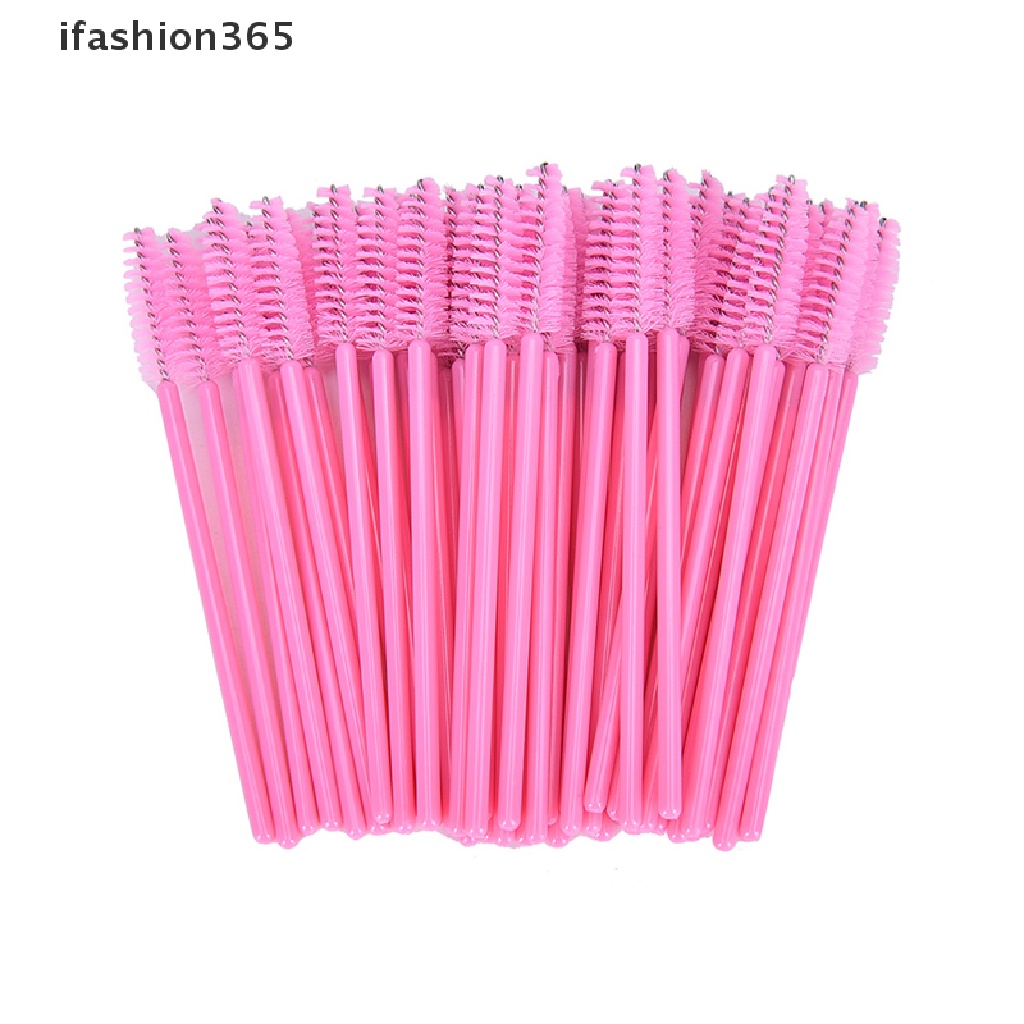 Set 50 Cọ Chuốt Mascara Trang Điểm Lông Mi Dùng Một Lần ifashion365