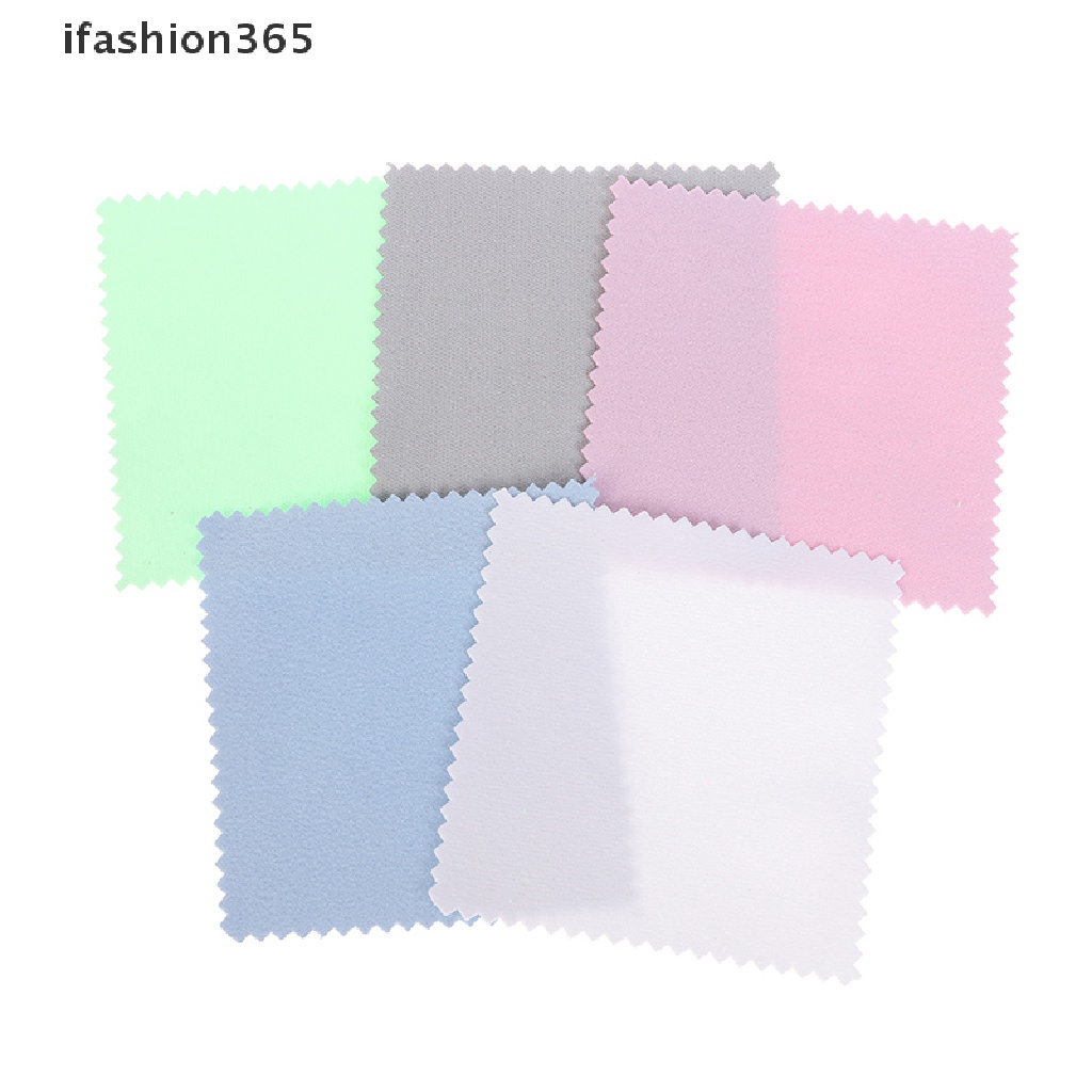 [ifashion365] Khăn Lau Đánh Bóng Trang Sức Mềm Mại 8x8cm * 100 VN