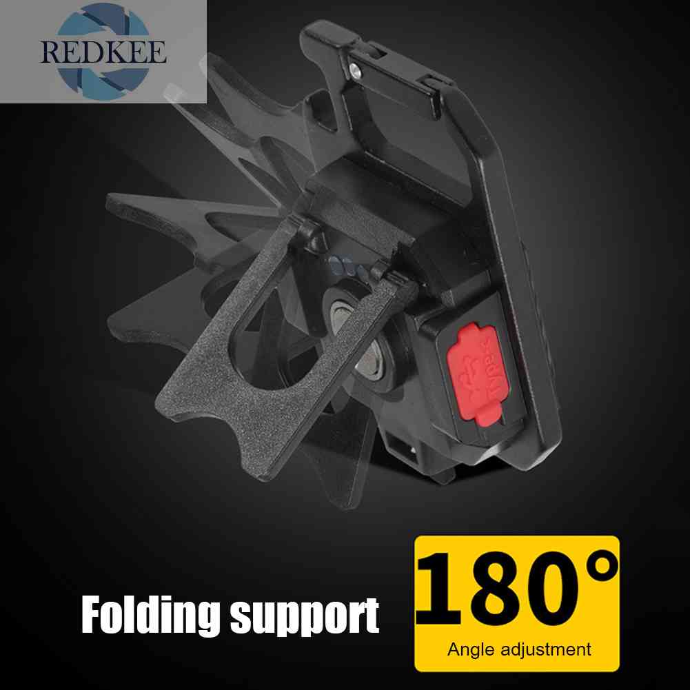 Móc Khóa Đèn LED COB 500lm Màu Đen Chống Nước Bỏ Túi Tiện Dụng