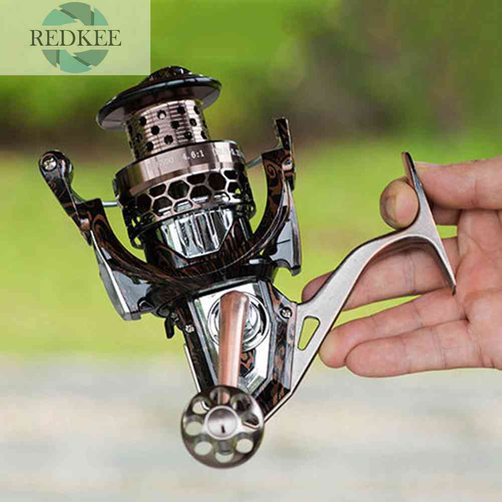 Máy Câu Cá 4.6 / 1 Bằng Kim Loại Gấp Gọn Tiện Dụng